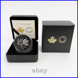 2026 Canada $20 Triple Maple Leaf with Rhodium Plating 1 oz Fine Silver Coin