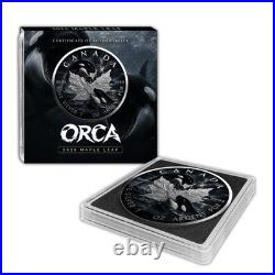 2026 Canada Maple Leaf 1 oz Silver Orca Edition Canada's Wilderness