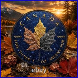 2026 Canada Maple Three Metals One Nation Edition 1oz Silver Coin (PRE-ORDER)