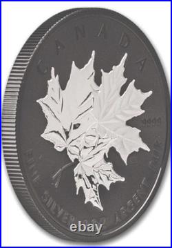 2026 Canada Triple Maple Black Rhodium 1 oz. 9999 Silver Coin OGP