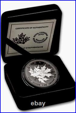 2026 Canada Triple Maple Black Rhodium 1 oz. 9999 Silver Coin OGP