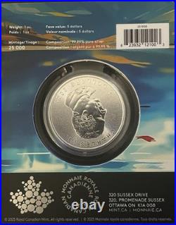 2026 Celebration RCM $5 Silver Coin Original Assay Card Maple Leaf 99.99 Pure