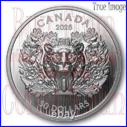 2026 Heraldic Animal #2 Lion $50 Proof Pure Silver EHR/UHR Coin Canada
