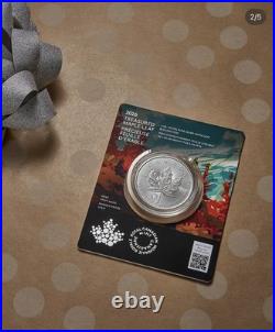 2026 Treasured Silver Maple Leaf Wolf Privy Mark 1 oz. Silver Coin