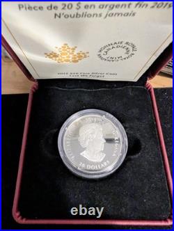 219 $20 Canada Lest We Forget Silver Coin