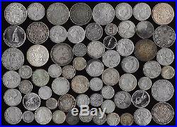 $24.20 CANADA SILVER COINS & NOTES (OLD MONEY) SEE THE PICTURES NO RESERVE
