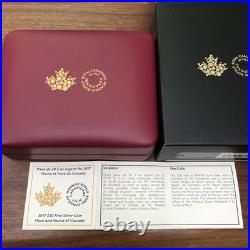 2 OZ 99.99 Silver $30 Coin 2017 Flora and Fauna of Canada