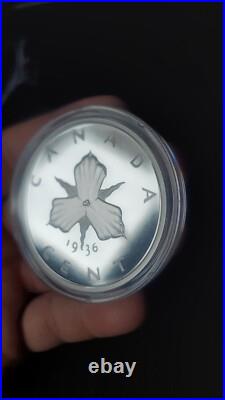 2 oz. 2024 Canada Silver Coin Lost Designs From Archives 1936. Master Club. 1c