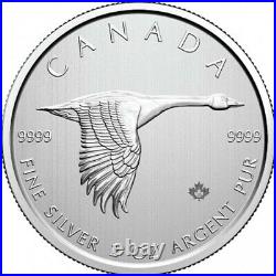 2 oz Canada Goose 2020 2oz Fine Silver 9999 10 Dollars BU Bullion coin