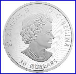 2 oz Pure Silver Coin 2018 $30 Dimensional Nature Polar Bears