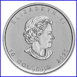 2 oz Silver Coin 2020 Canadian Goose Canada $10 Coin Bullion