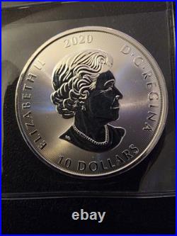 2oz Silver Canadian Royal Mint Creatures of North Coins 2020 Kraken Heavy