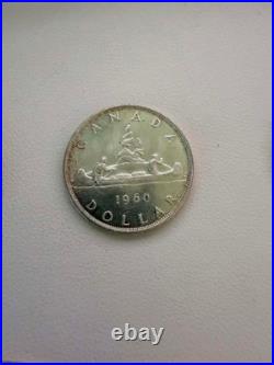 35pcs 1953-66 CANADA Voyagers/Charlottetown/goose Genuine Silver Dollar Coin