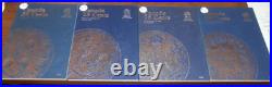 4 Album Lot #2481/#2482/#2485 & #4007 Canada 25 Cents 36 Coins See Desc