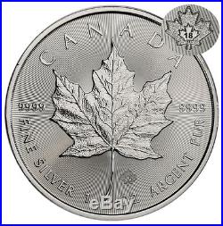 4 Rolls of 25 (100 Coins) 2018 1 oz Silver Maple Leaf $5 GEM BU Coins SKU49797
