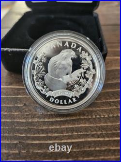 50 Anniversary of the Beaver as a Symbol 2025 CANADA. 9999 Silver Dollar $1 Coin
