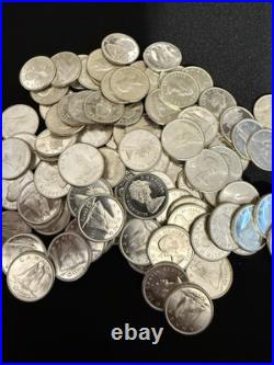 50 Canadian 10 Cents Coins Uncirculated Silver 80% Coins (1966 And Below)