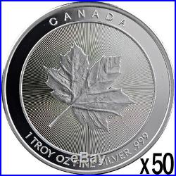 50 oz 50 x 1 oz Canada Silver Coin NEW 999 Silver Round eBay & RMC