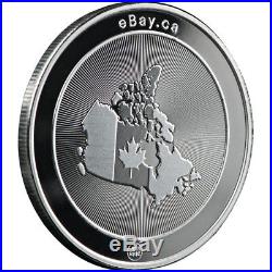 50 oz 50 x 1 oz Canada Silver Coin NEW 999 Silver Round eBay & RMC