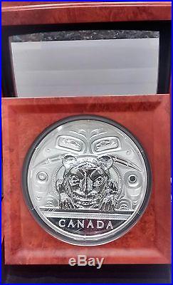 5 Kilogram Pure Silver $500 2016 Canada Coin Charles Edenshaw Argillite Chest