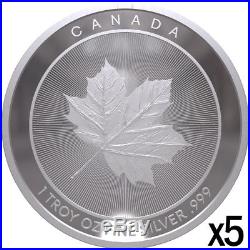 5 oz 5 x 1 oz Canada Silver Coin NEW 999 Silver Round eBay & RMC