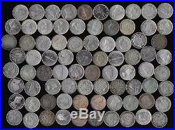 $60 FACE VALUE CANADA SILVER COINS (10/25/50¢) SEE THE PICTURES NO RESERVE