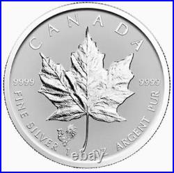 6x Canada 1 oz Pure Silver Maple Leafs 6 Privy Marks 2016 and 2017 Reverse Proof