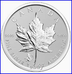 6x Canada 1 oz Pure Silver Maple Leafs 6 Privy Marks 2016 and 2017 Reverse Proof