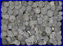 $80 FACE VALUE OLD CANADA SILVER COINS (10/20/25/50¢) LATE 1800's & UP NO RSRV