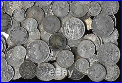$80 FACE VALUE OLD CANADA SILVER COINS (10/20/25/50¢) LATE 1800's & UP NO RSRV