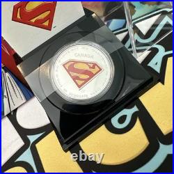 99.99 PURE SILVER RCM 75th Anniversary SUPERMAN THE SHIELD #08108/10000