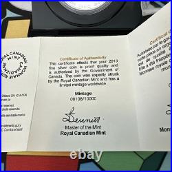 99.99 PURE SILVER RCM 75th Anniversary SUPERMAN THE SHIELD #08108/10000