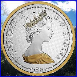 ALEX COLVILLE GOOSE 1967 CENTENNIAL BIG COIN 2017 $1 Dollar 5 oz Silver Coin RCM