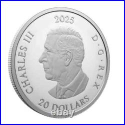 Avro Arrow 1 Oz Fine Silver Coin Canada 2025 Avro Arrow 1 Oz Fine Silver Coin Canada 2025