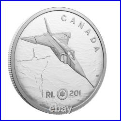 Avro Arrow 1 Oz Fine Silver Coin Canada 2025 Avro Arrow 1 Oz Fine Silver Coin Canada 2025