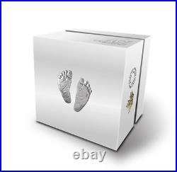 BABY FEET Welcome to the World 2017 CANADA. 9999 Pure Silver $10 Coin & Gift Box