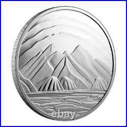 BAFFIN ISLAND MOUNTAINS Group of 7 2025 CANADA. 9999 Pure Silver $50 Coin