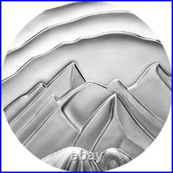 BAFFIN ISLAND MOUNTAINS Group of 7 2025 CANADA. 9999 Pure Silver $50 Coin