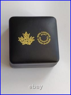 BEAVER Symbol 50th Anniversary 2025 CANADA. 9999 Silver Dollar $1 Coin With CoA