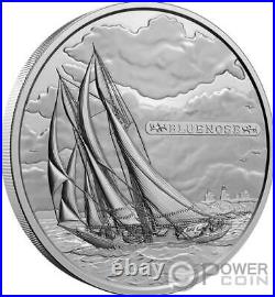 BLUENOSE 100th Anniversary 5 Kg Kilo Silver Coin 500$ Canada 2021