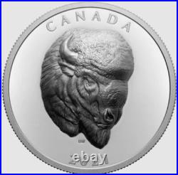 BOLD BISON 2021 CANADA ExtraOrdinary High Relief 1oz. 9999 Pure Silver $25 Coin BOLD BISON 2021 CANADA ExtraOrdinary High Relief 1oz. 9999 Pure Silver $25 Coin