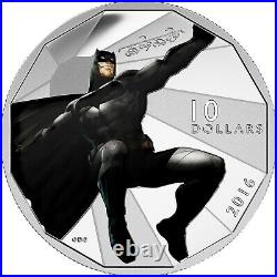 Batman v Superman Dawn of Justice 2016 Canada 1/2 oz Silver $10 4 Coin Set