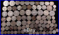 Big World Silver Coin Lot Australia Sterling, USA. 900, Britain, Canada, 435gr