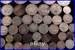 Big World Silver Coin Lot Australia Sterling, USA. 900, Britain, Canada, 435gr