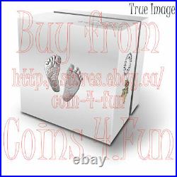 Born in 2020 Welcome to the World Baby Feet $10 Pure Silver Coin in Gift Box