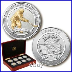 Bradford Exchange 2018 O Canada Commemorative 8 Coin Collection