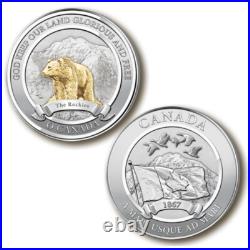 Bradford Exchange 2018 O Canada Commemorative 8 Coin Collection