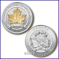 Bradford Exchange 2018 O Canada Commemorative 8 Coin Collection