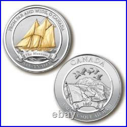 Bradford Exchange 2018 O Canada Commemorative 8 Coin Collection