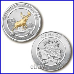 Bradford Exchange 2018 O Canada Commemorative 8 Coin Collection